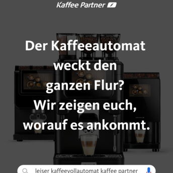 ☕🔊 Wenn die Kaffeemaschine lauter ist als das letzte Meeting, ist es mit dem Kaffeegenuss schnell vorbei. ☕🔊 
Aber keine Sorge, wir haben uns angeschaut worauf es bei einem leisen Kaffeevollautomaten ankommt und wo der perfekte Standort ist. 
Neugierig geworden? 

👉 Einfach "leiser kaffeevollautomat kaffee partner" googeln und entspannter Kaffee trinken! 

Link findet ihr auch in der Bio! 😉 

#kaffeeimbüro #leisergenuss #bürosorgen #lautstärkebüro #kaffeepartner