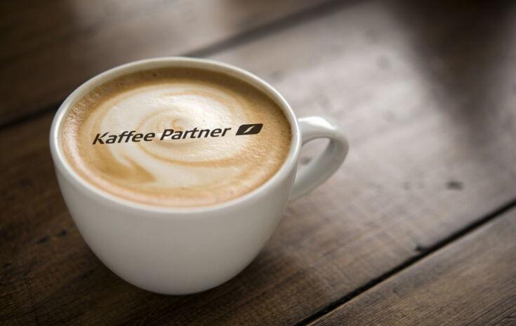 Kaffee mit Logo bedruckt