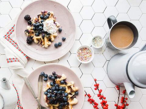 Kaffee zum gesunden Frühstück