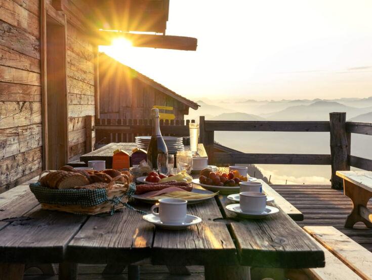 Österreichische Pension mit Frühstück